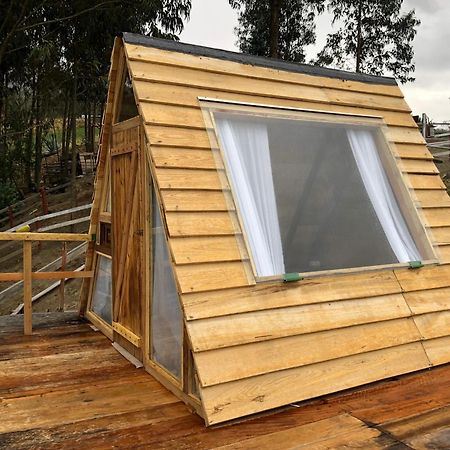 Cabanas Y Glampings Balcon Del Lago Otavalo Εξωτερικό φωτογραφία